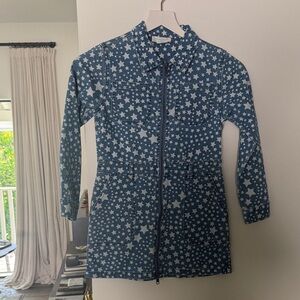 Stella McCartney Blue Star Print Kids Dress